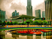 Народная площадь Шанхая