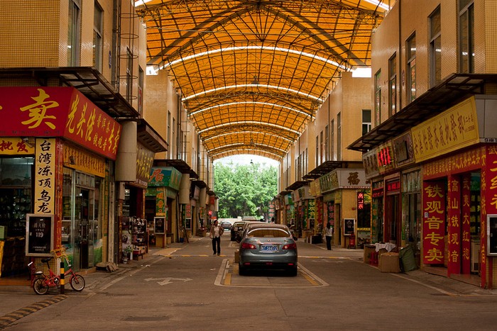 Один из рынков чая - Гуанчжоу