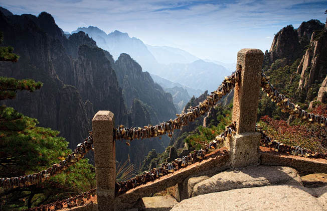Хуаншань - замки туристов