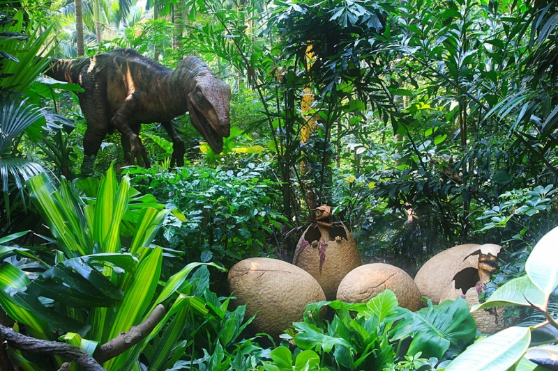 Доисторические животные в Chimelong