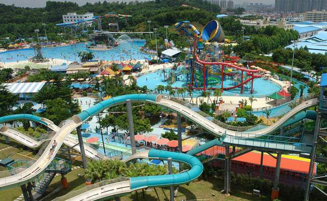 Водные аттракционы Chimelong в Гуанчжоу