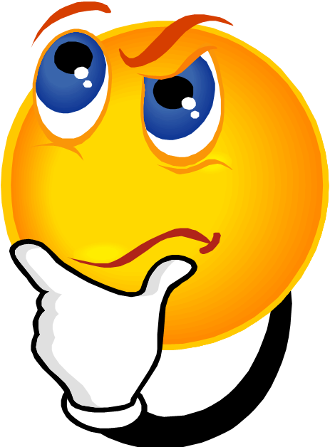 Смайлик раздумье, обстоятельный выбор