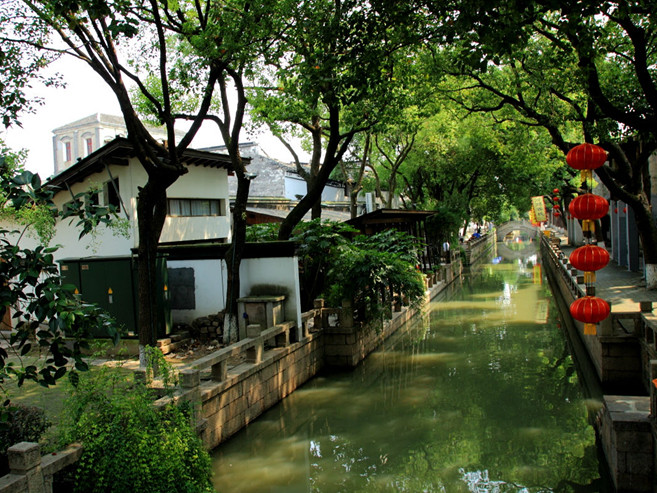 Восточная Венеция в Сучжоу - улицы-каналы