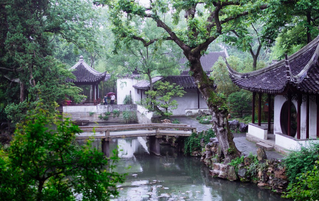 Сад Скромного чиновника в Сучжоу - Павильон четырех времен года