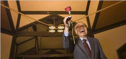 Архитектор Музея Сучжоу на открытии