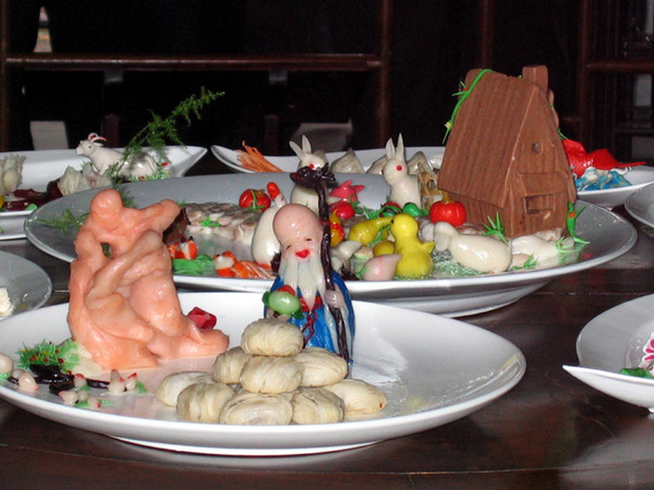 Украшение блюд в Сучжоу